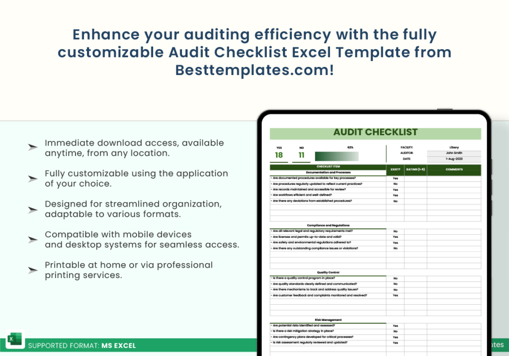 excel checklist for a technology audit in k12 michigan free